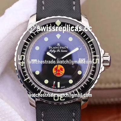 Blancpain Fifty Fathoms Tribute Limited Edition 5015B-1130-52 ZF Factory Black Dial