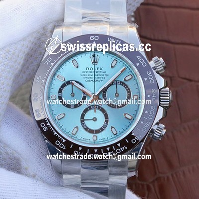 Rolex Daytona Cosmograph 116506 Noob Factory Ice Blue Dial