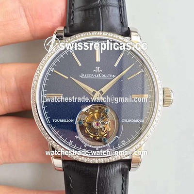 Jaeger-LeCoultre Master Grande Tradition Tourbillon R8 Factory Blue Dial