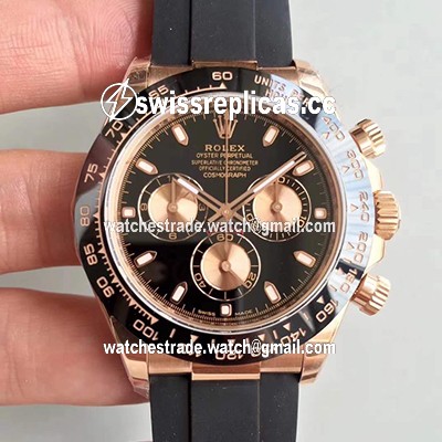 Rolex Daytona Cosmograph 116515LN Noob Factory Black Dial