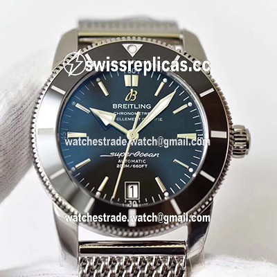Breitling Superocean Heritage II 42 AB2010121B1A1 GF Factory Blue Dial