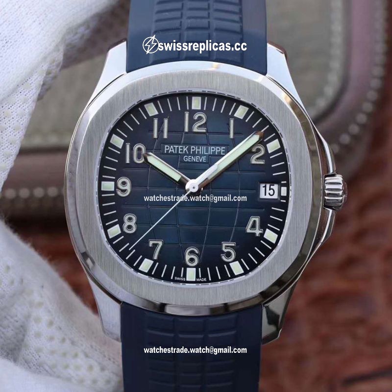 Patek Philippe Aquanaut 5168G-001 ZF Factory Blue Dial
