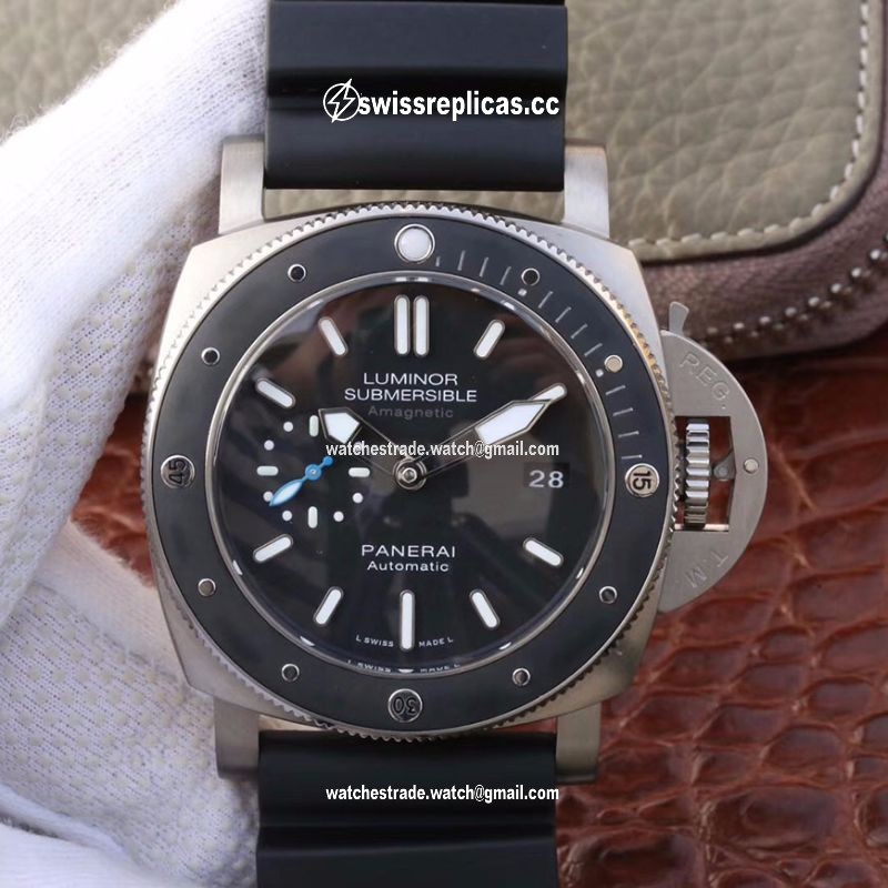 Panerai Luminor Submersible 1950 Amagnetic 3 Days PAM1389 VS Factory Black Dial