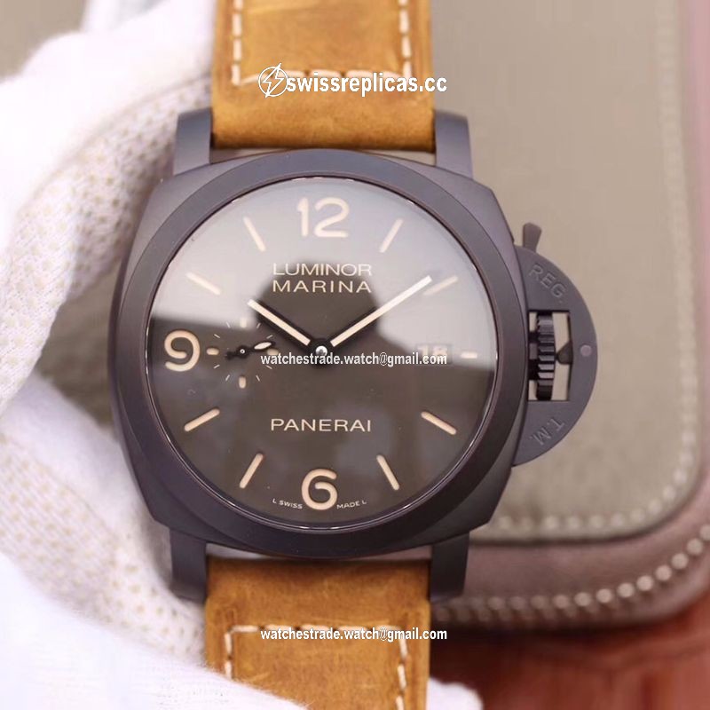 Panerai Luminor Marina 1950 3 Days PAM386 VS Factory Black Dial