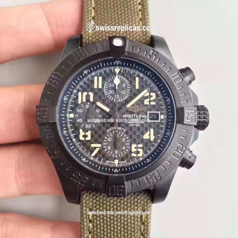 Breitling Avenger II USA Military Limited Edition M133715N GF Factory Fiber Dial