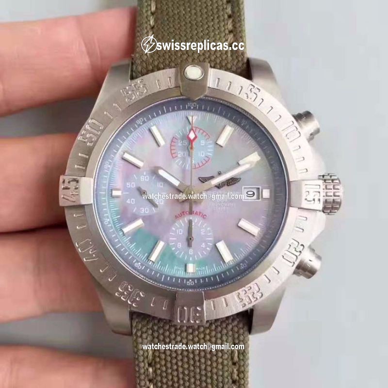 Breitling Avenger Bandit Titanium E1338310/M534/253S/E20DSA.2 GF Factory Blue Dial