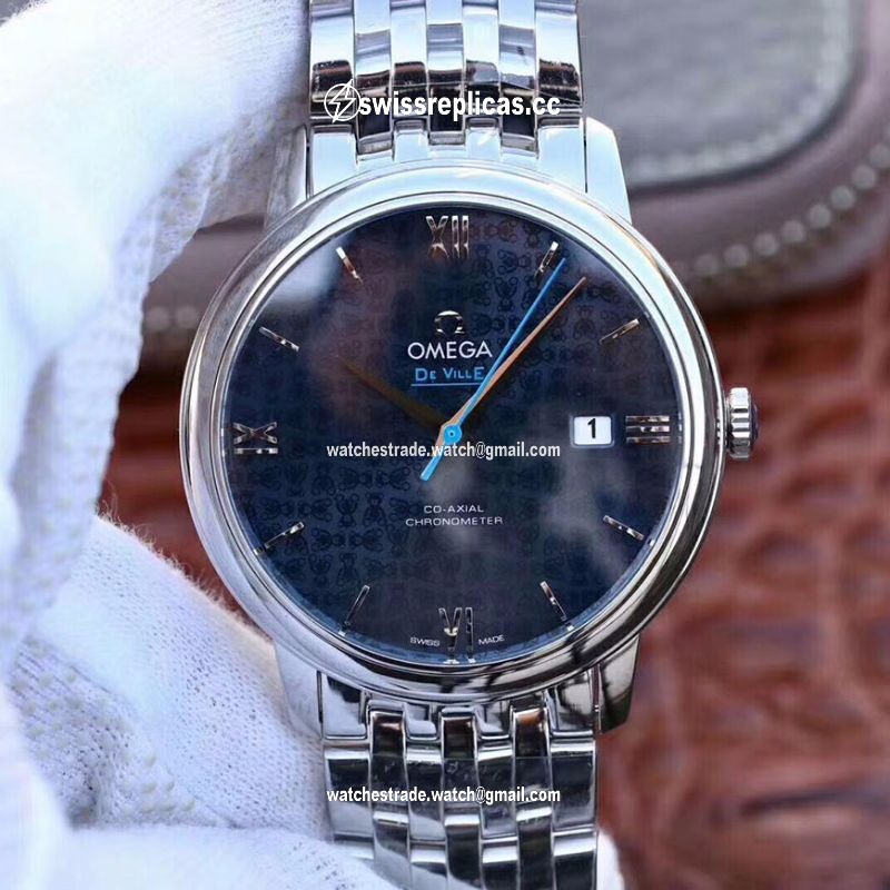 Omega De Ville Prestige 424.10.40.20.03.003 Blue Dial