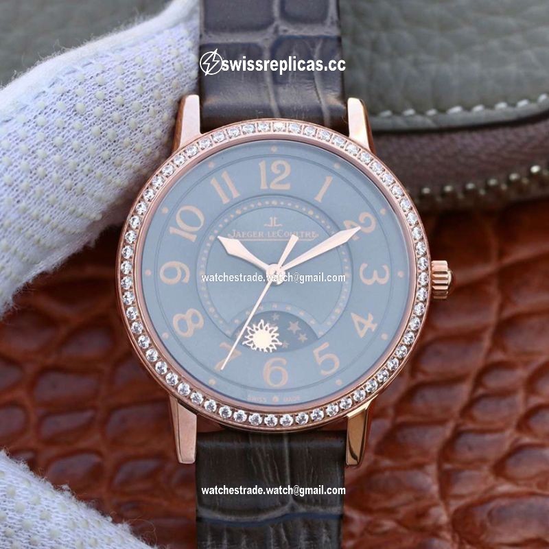 Jaeger-LeCoultre Ladies Rendez Vous Dating Q3442450 Grey Dial