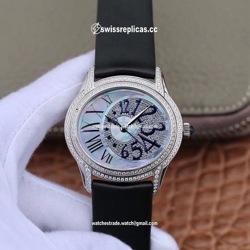 Audemars Piguet Millenary Ladies 77303BC.ZZ.D007SU.01 Mother Of Pearl Dial
