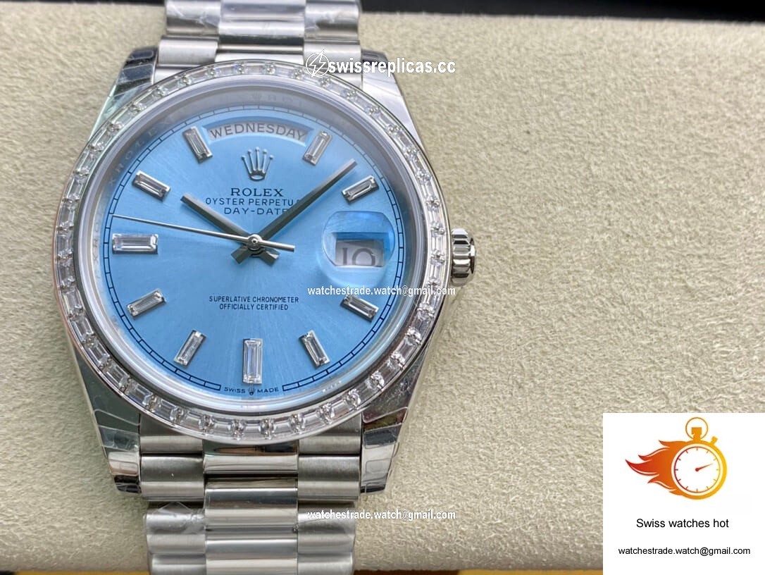 Rolex Day Date 228396TBR EW Factory Diamond Case 1