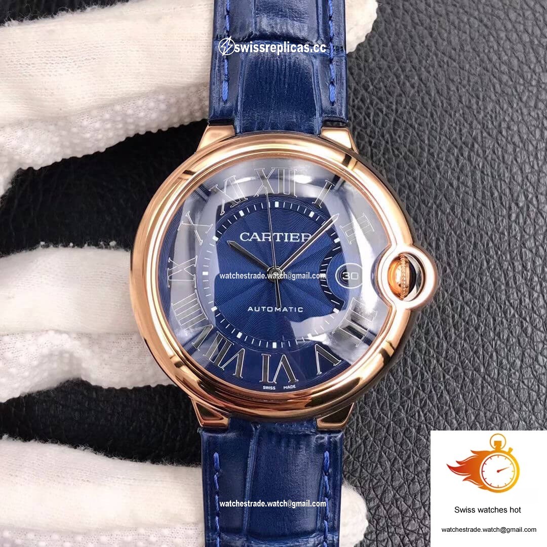 Ballon Bleu De Cartier 42MM WGBB0036 V6 Factory Blue Dial 1