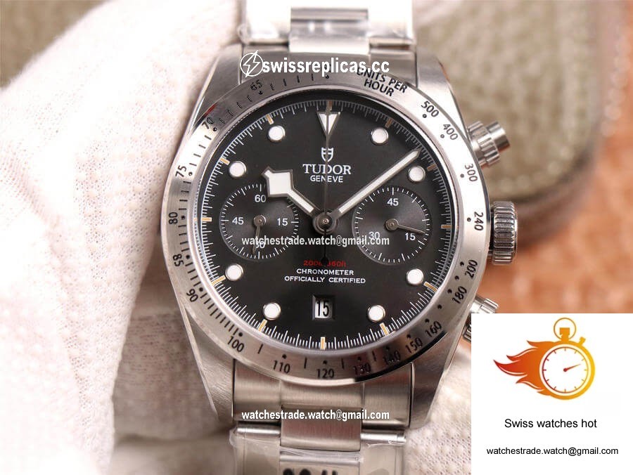 Tudor Heritage Black Bay M79350-0004 TW Factory Stainless Steel Strap 1