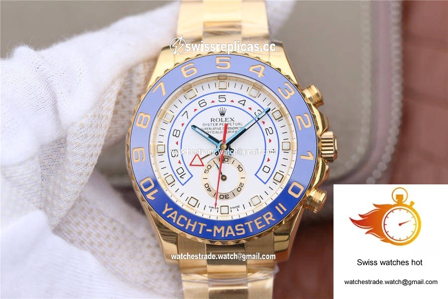 Rolex Yacht-Master II M116688-0002 JF Factory White Dial 1