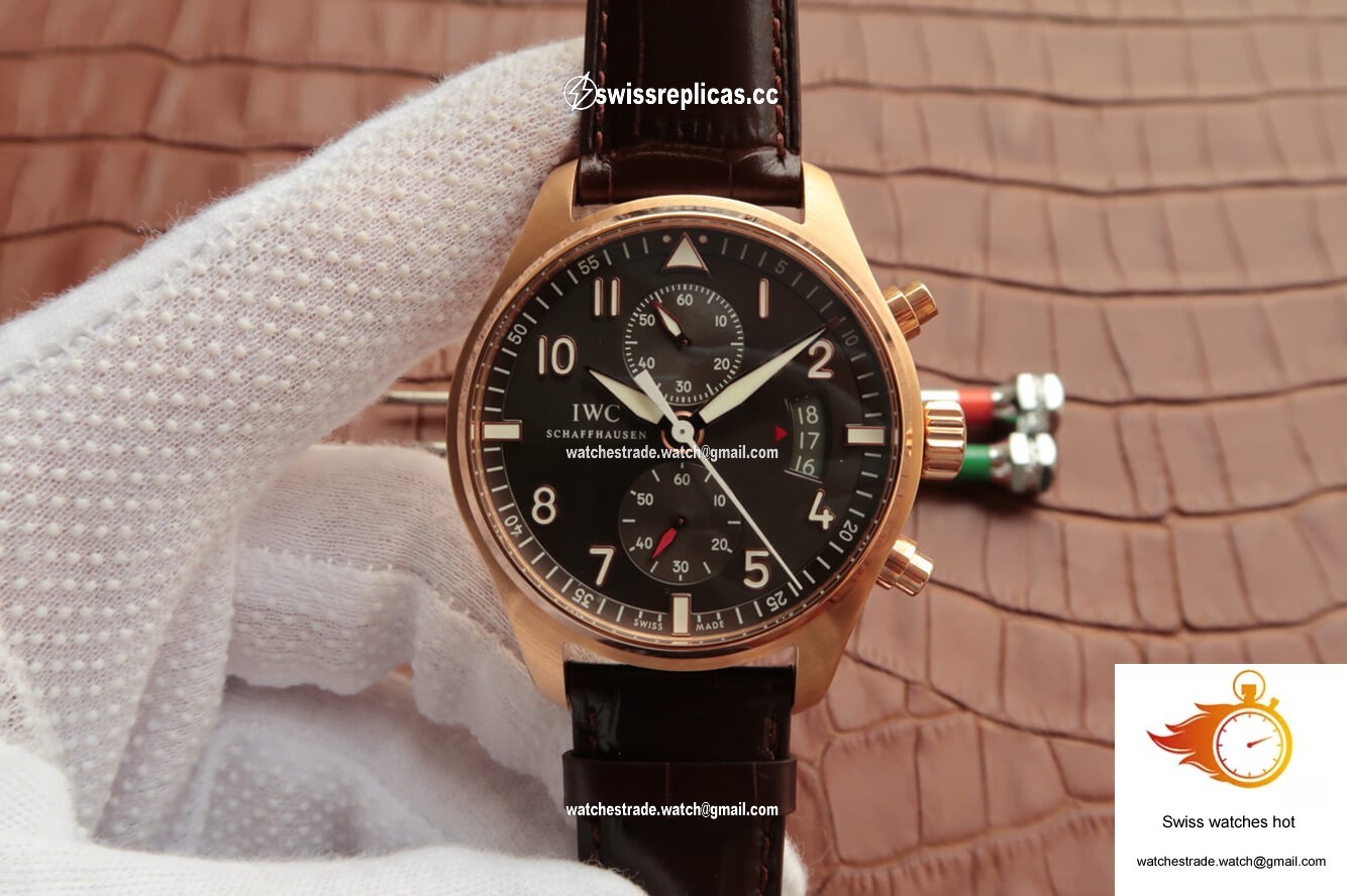IWC Pilot IW387802 ZF Factory Dark Gray Dial 1