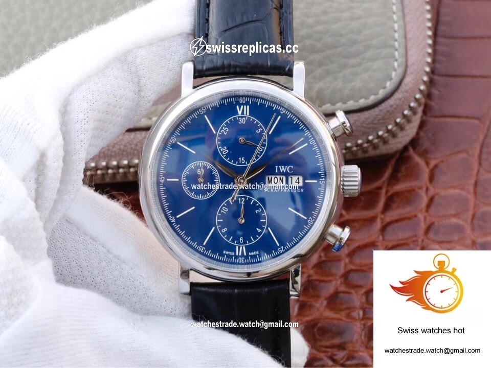 IWC Portofino 150th Anniversary Special Edition IW391023 ZF Factory Blue Dial 1