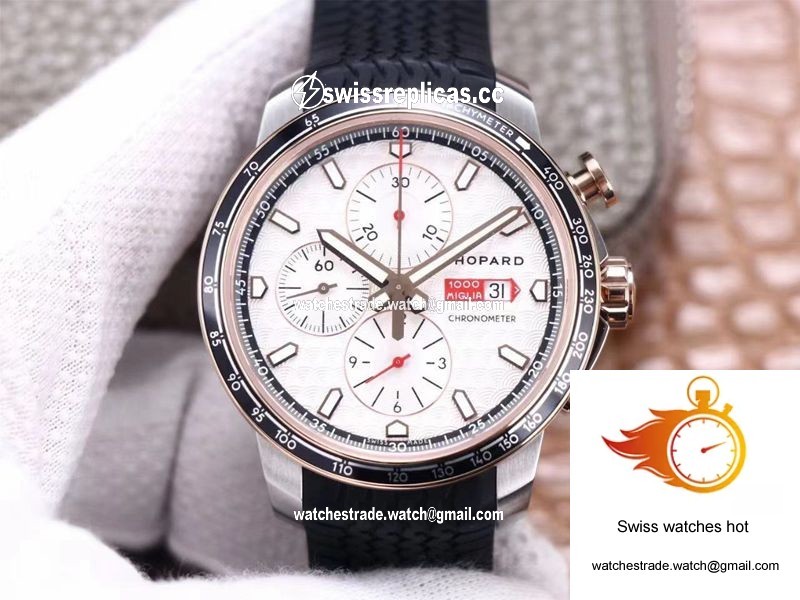Chopard Classic Racing Mille Miglia GTS Chronograph 168571-6001 V7 Factory White Dial 1