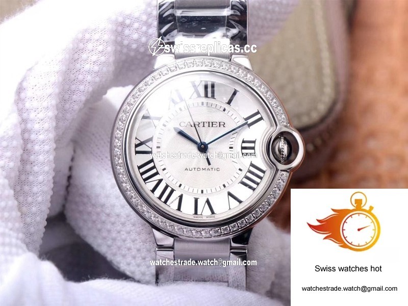 Cartier Ballon Bleu W4BB0017 V6 Factory White Dial 1