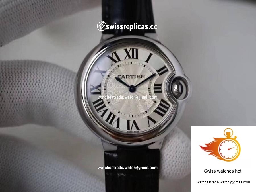 Ballon Bleu De Cartier WE902073 33MM V6 Factory Silver Dial 1