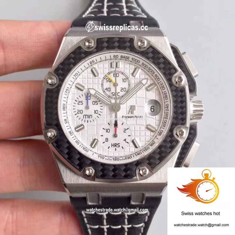 Audemars Piguet Royal Oak Offshore Juan Pablo Montoya 2603010.OO.D001IN.01 JF Factory V2 White Dial 1