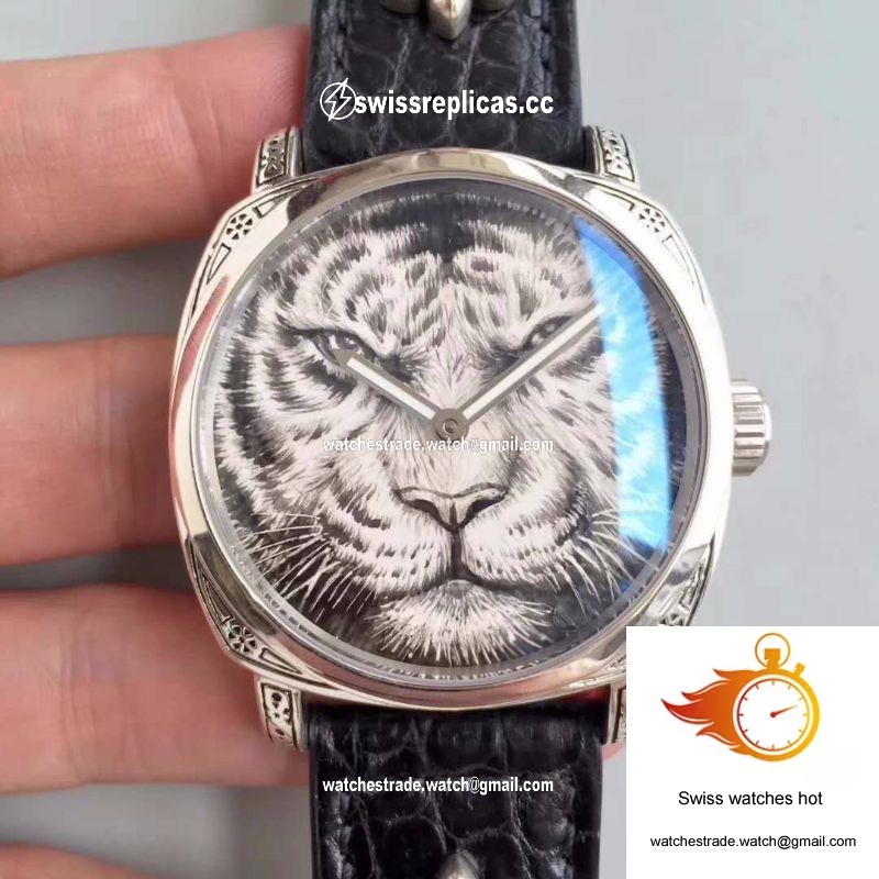 Panerai Radiomir FIRENZE Hand-drawn Tiger Pattern Dial 1