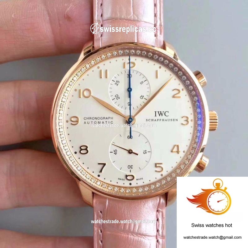 IWC Portuguese Chronograph ZF Factory White Dial 1