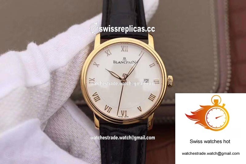 Blancpain Villeret Ultraplate 6651-3642-55 ZF Factory White Dial 1