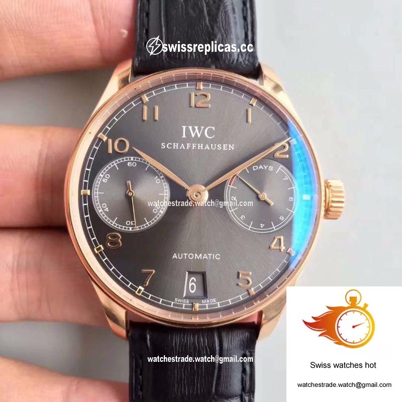 IWC Portugieser IW500702 ZF Factory Gray Ardoise Dial 1
