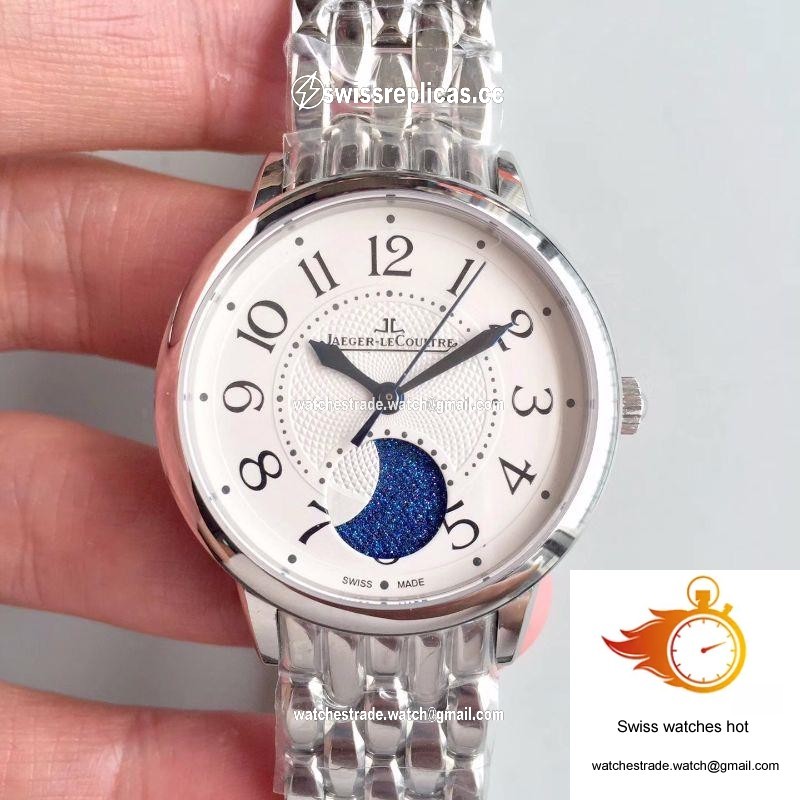 Jaeger-LeCoultre Rendez-Vous 3448420 Stainless Steel Bracelet White Dial 1