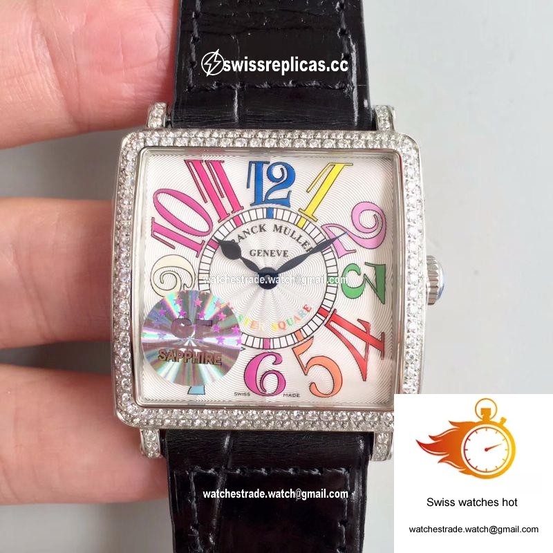 Franck Muller Master Square Ladies 6002 M QZ D White Dial GF Factory 1
