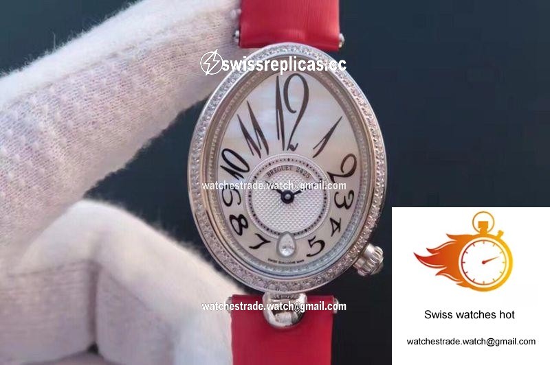 Breguet Ladies Reine De Naples 8918BB/58/864/D00D White Dial 1