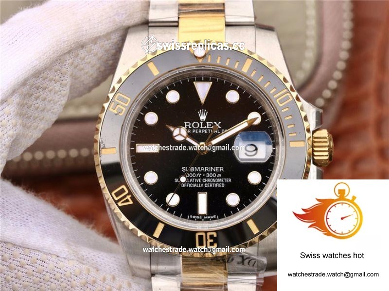 Rolex Submariner Date 116613LN VR Factory 18K Yellow Gold Wrapped Black Dial 1