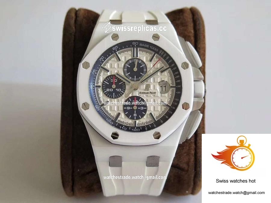 Audemars Piguet Royal Oak Offshore 26402CB.OO.A010CA.01 JF Factory V2 White Dial 1