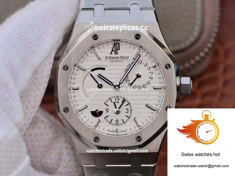 Audemars Piguet Royal Oak GMT 41MM 26120 White Dial TWA Factory 1