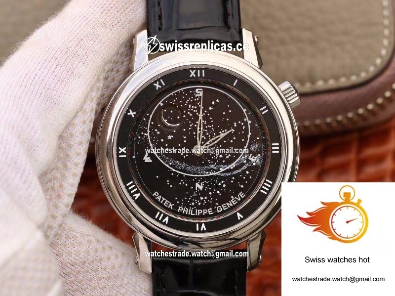 Patek Philippe Grand Complications Sky Moon Celestial 5102G Black Dial TW Factory 1