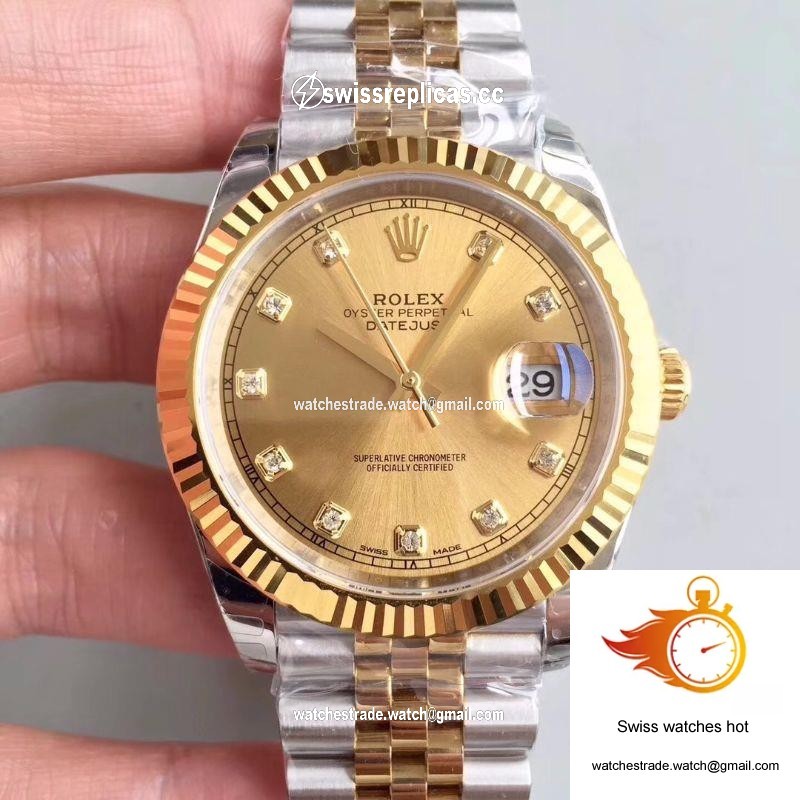 Rolex Datejust II M126333-0012 41MM EW Factory Champagne Dial 1