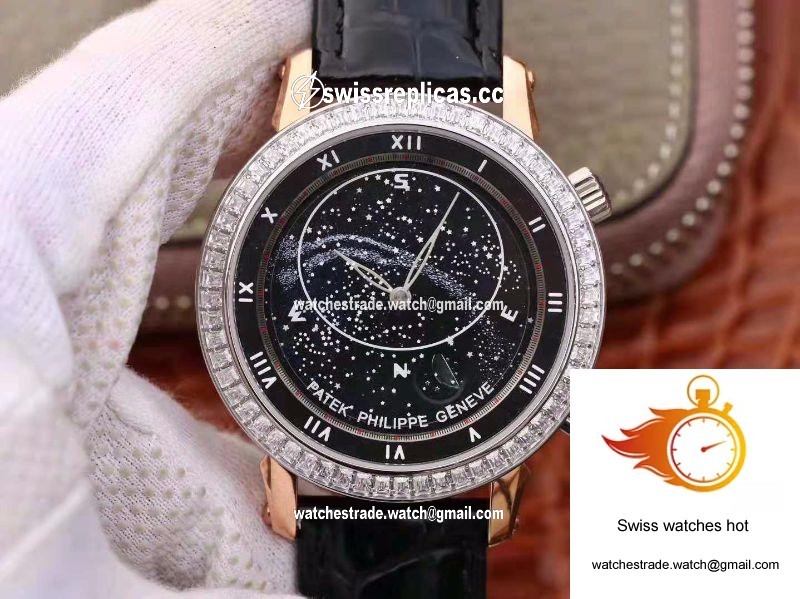 Patek Philippe Grand Complications Sky Moon Celestial 5102PR TW Factory Black Dial 1