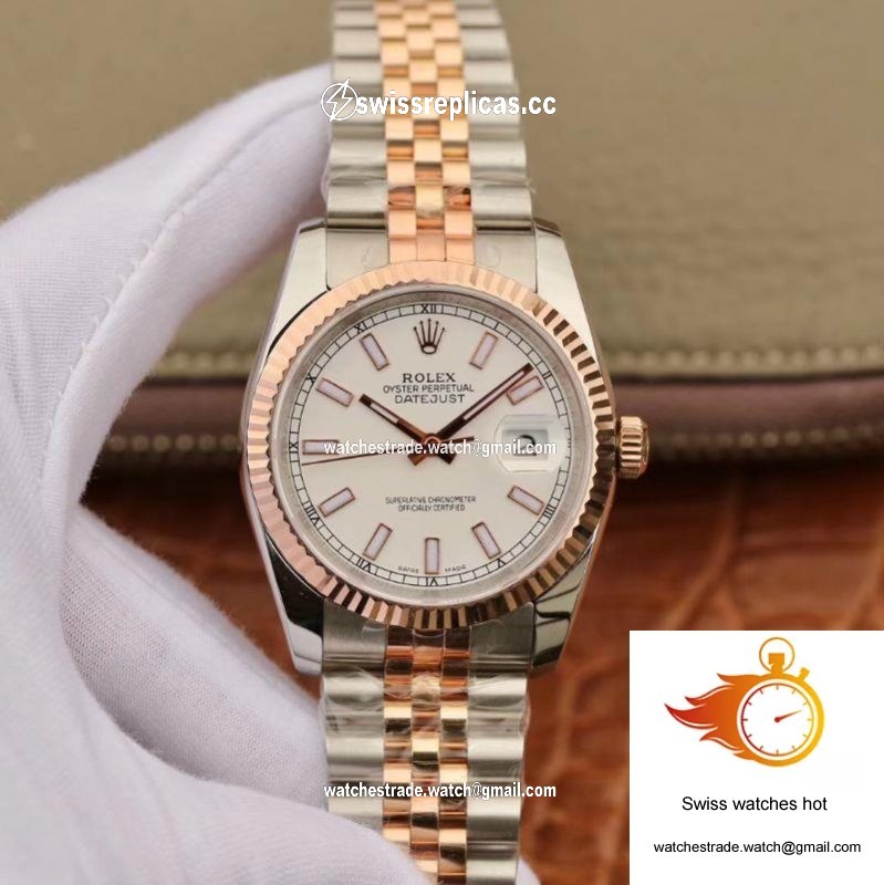 Rolex Datejust 126233 36mm GM Factory White Luminous Scale Dial 1