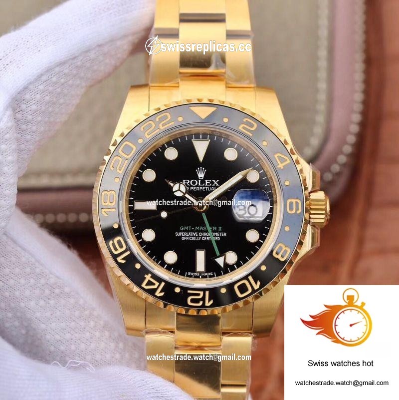 Rolex GMT Master II 116718 EW Factory Black Dial 1