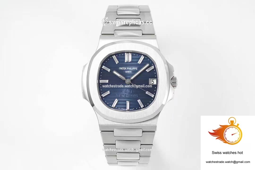 Patek Philippe Nautilus 5711/1P 40th Anniversary Edition PPF Factory Dark Blue Dial 1