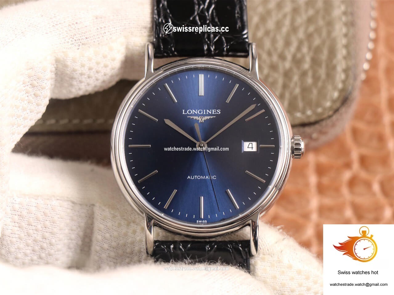 Longines Presence L4.921.4.92.2 KY Factory Blue Dial 1