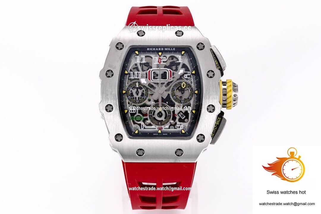 Richard Mille RM11-03RG KV Factory Titanium Red Strap 1