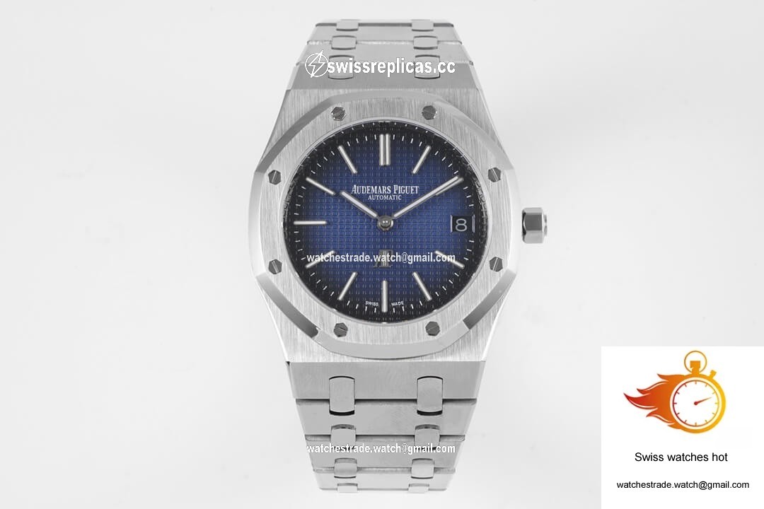 Audemars Piguet Royal Oak 15202IP.OO.1240IP.01 KZ Factory Smoky Blue Dial 1