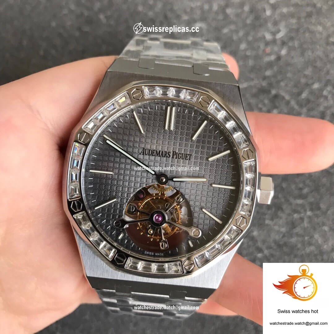 Audemars Piguet Royal Oak Tourbillon Extra Thin 26516PT.ZZ.1220PT.01 R8 Factory Grey Dial 1