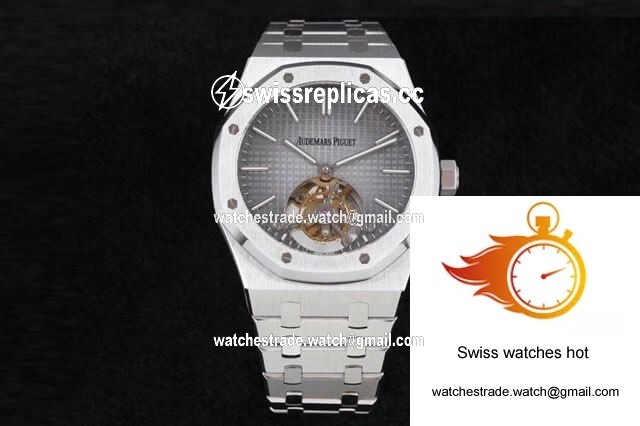 Audemars Piguet Royal Oak Tourbillon Extra Thin 26510PT.OO.1220PT.01 R8 Factory Dark Grey Dial 1