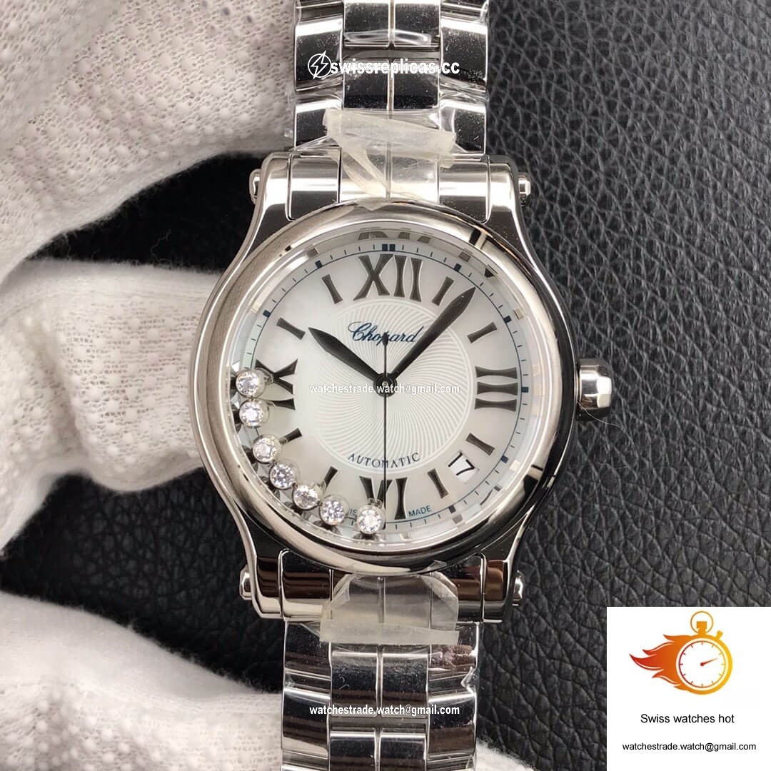 Chopard Happy Diamonds 278559-3002 YF Factory Silver Dial 1