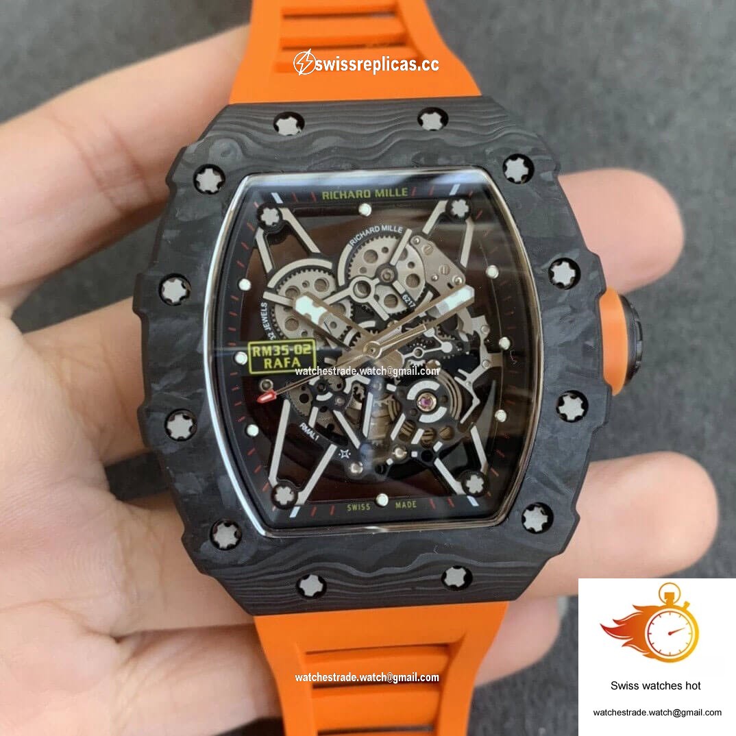 Richard Mille RM35-02 Mens RM35-02 SWISS ETA Automatic Movement 50mmx42mmx16mm KV Factory 1