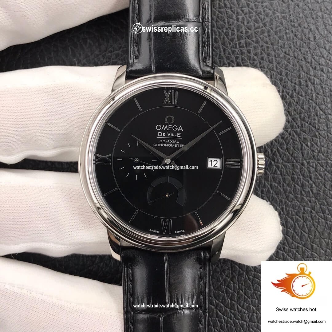 Omega De Ville 424.13.40.21.01.001 ZF Factory Black Dial 1