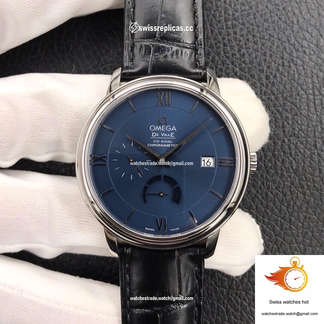 Omega De Ville 424.13.40.21.03.001 ZF Factory Blue Dial 1