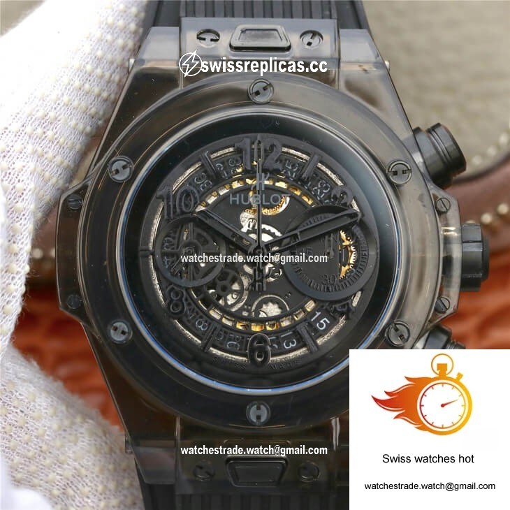 Hublot Big Bang 411.JX.4802.RT Black Case Black Strap 1