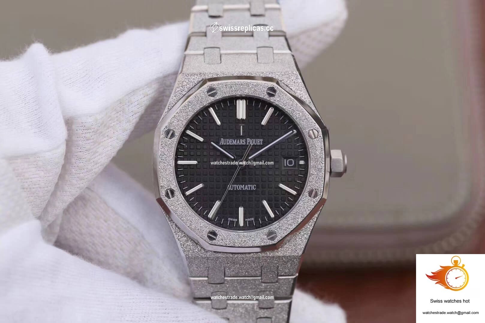 Audemars Piguet Royal Oak 15454BC.GG.1259BC.01 JH Factory Black Dial 1